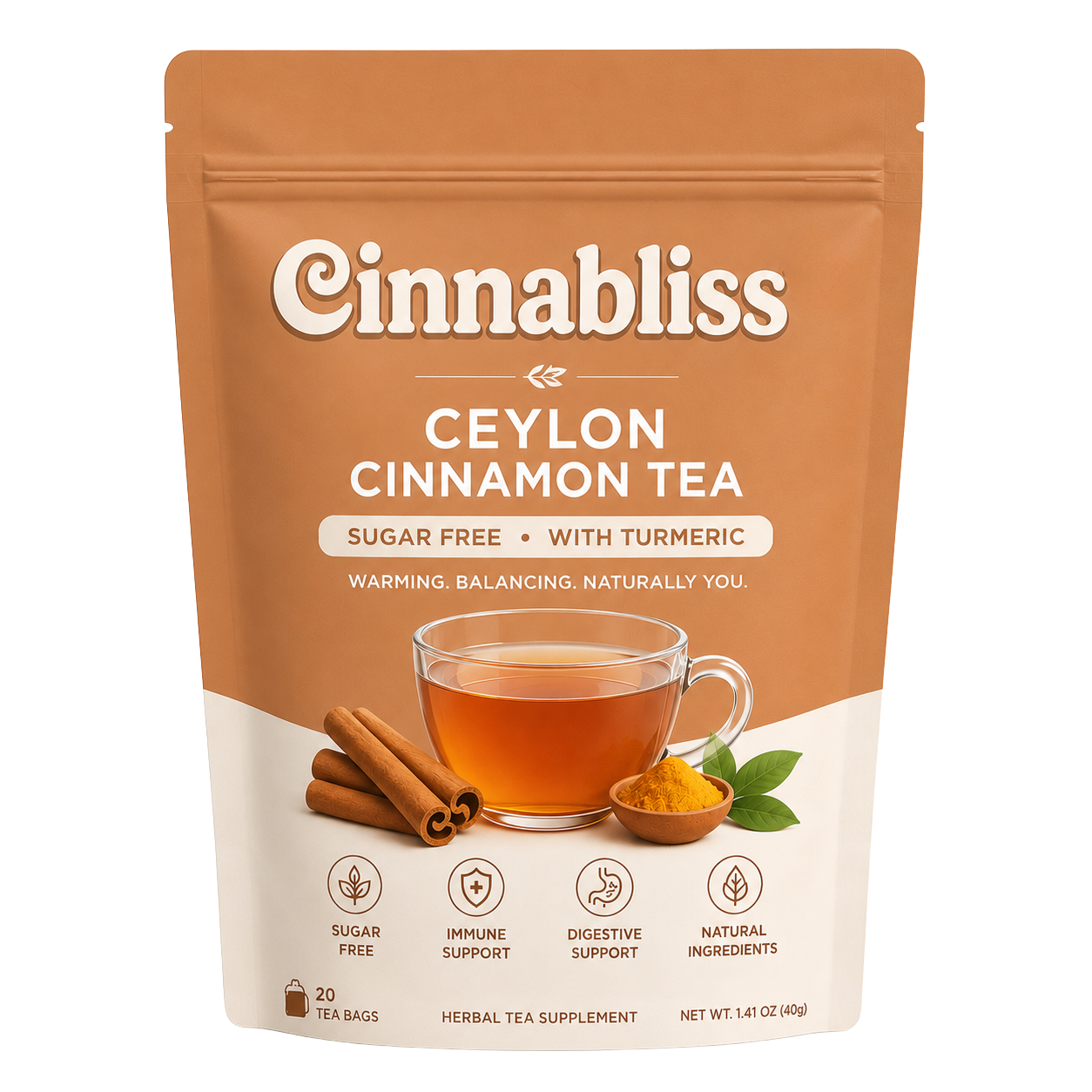 CinnaBliss Ceylon Cinnamon Tea